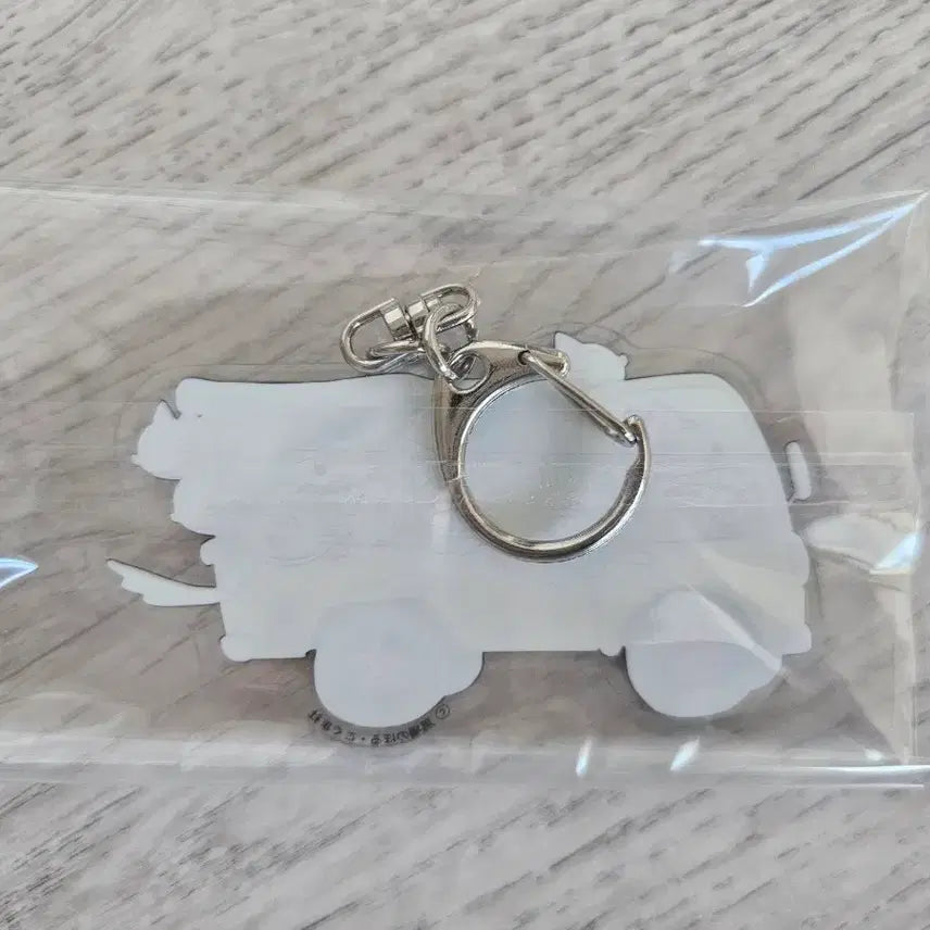[BUNJANG] Pikino Neko 11 Cats Acrylic Bus Keychain (Opened) / 11마리 고양이 피키노네코 아크릴 버스 키링 개봉만 한 제품 일본 정품