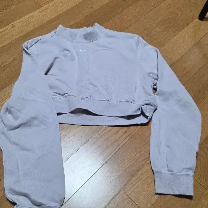 [BUNJANG] Nike Crop Sweatshirt Lavender XL / 새상품) 나이키 크롭 맨투맨 라벤더 XL