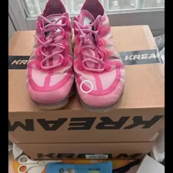 [BUNJANG] Nike WMNS Air VaporMax Pink Running Shoes / 나이키 베이퍼핑크