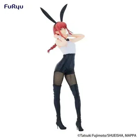 [BUNJANG] FURYU Chainsaw Man Makima Bunny Girl Figure (Monochrome Ver.) / 후류 Bicute 마키마 바니걸 피규어 (흑백ver)((택포))