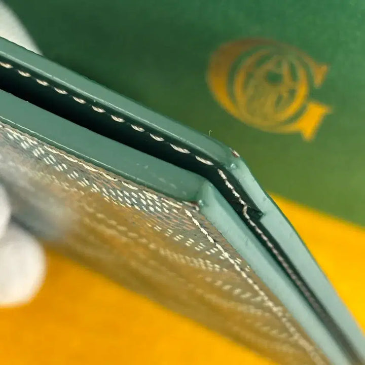 [BUNJANG] Goyard Saint Marc Card Holder Green / [OS]고야드 생 마르크 카드지갑