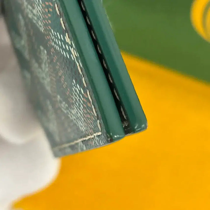 [BUNJANG] Goyard Saint Marc Card Holder Green / [OS]고야드 생 마르크 카드지갑