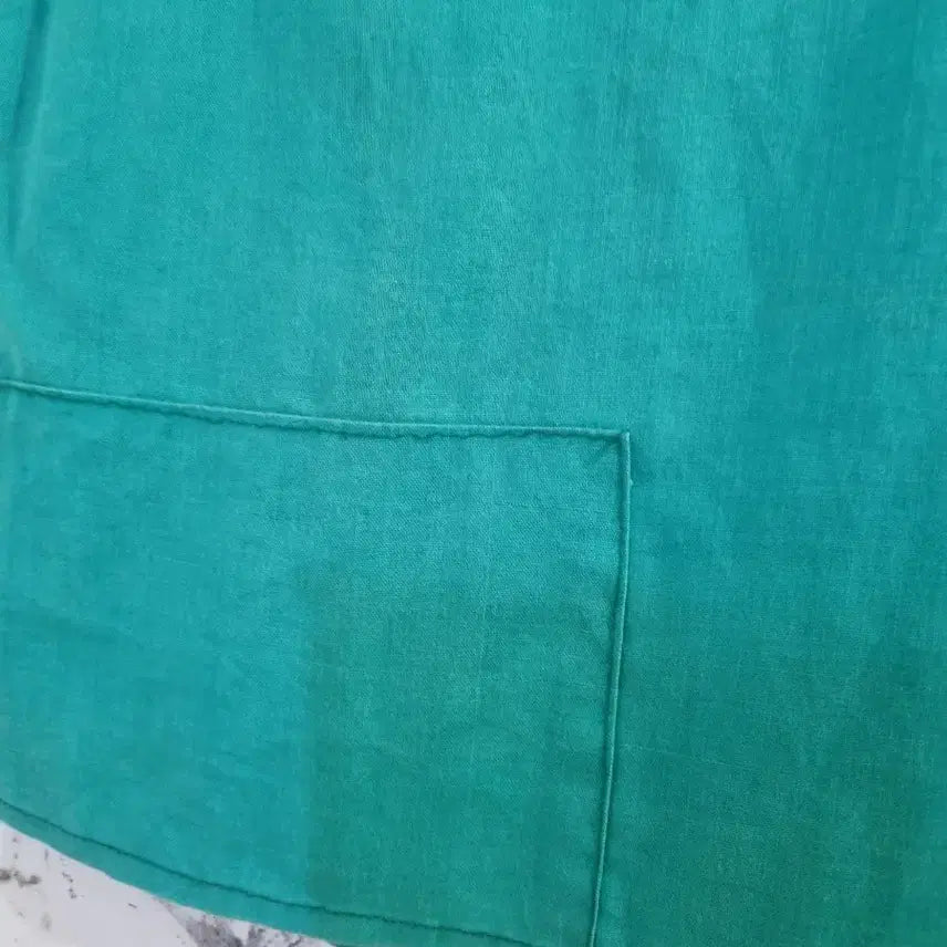 [BUNJANG] Linen Blouse / 여름 고급스러운  마. 린넨 블라우스. 깨끗해요. 가슴단면54