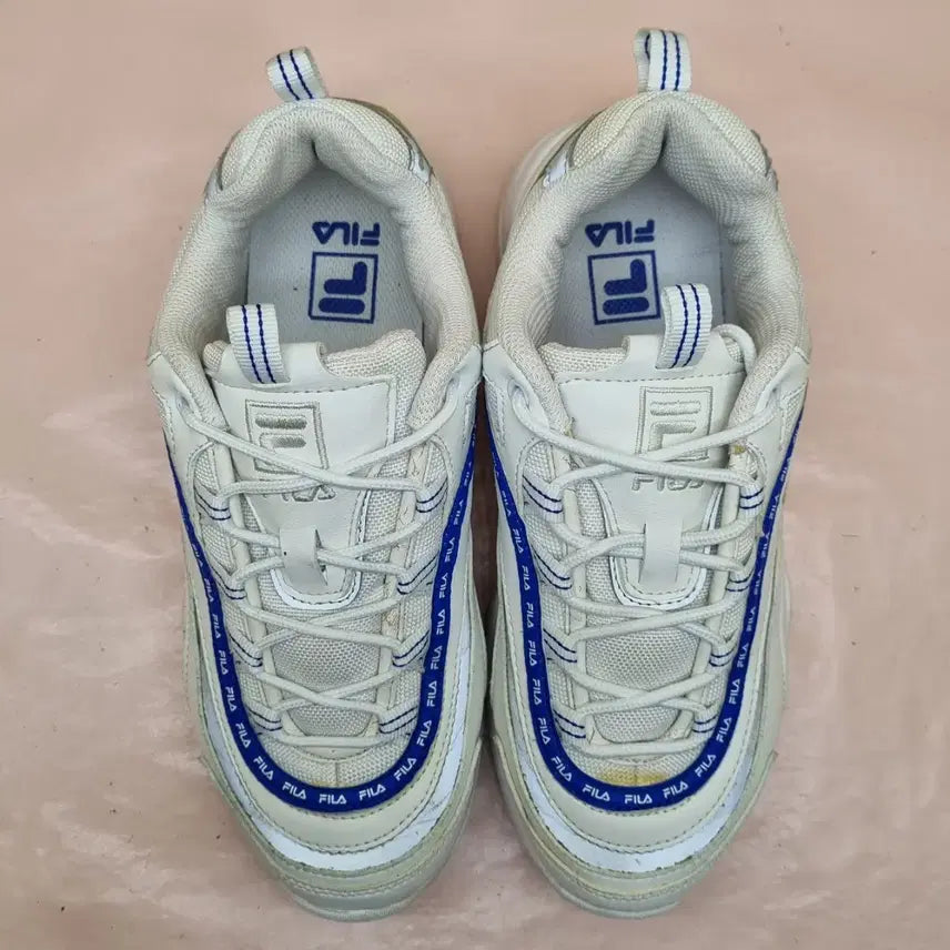 [BUNJANG] Fila Ray Tape Sneaker / 휠라 레이 테이피테입 운동화255