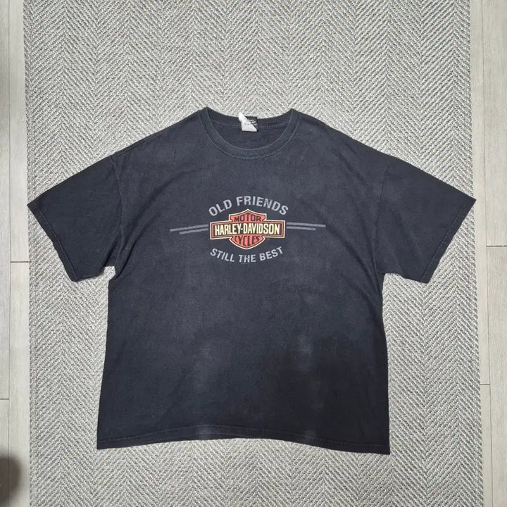 [BUNJANG] 00s Vintage Harley-Davidson T-Shirt (2XL) / 00s 빈티지 할리 데이비슨 티셔츠 made in USA (2XL)