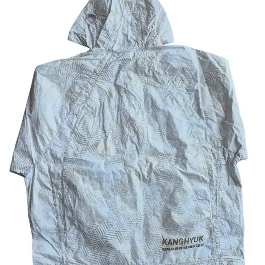 [BUNJANG] Umbro x Kanghyuk Collaboration Anorak Jacket Gold Pattern / 엄브로 x 강혁 콜라보 아노락 (새제품)