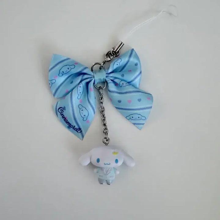 [BUNJANG] Cinnamoroll Ribbon Keychain / 시나모롤 키링 시나모롤 리본