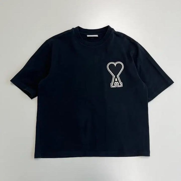 [BUNJANG] AMI Paris Big Heart Logo T-Shirt / [정품] 아미 빅하트 로고 티셔츠