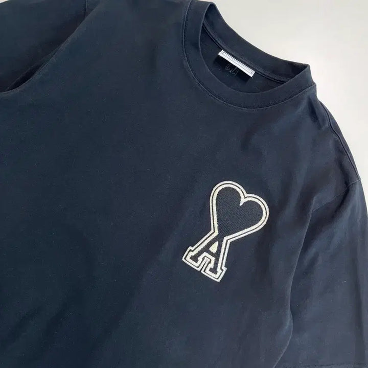 [BUNJANG] AMI Paris Big Heart Logo T-Shirt / [정품] 아미 빅하트 로고 티셔츠
