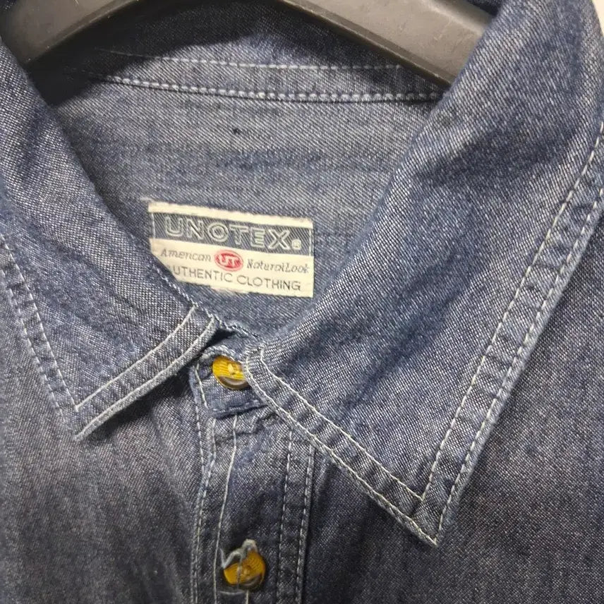 [BUNJANG] Unknown Denim Shirt (2-Pack) / Unknown 데님 남방 셔츠 105  두개 새상품