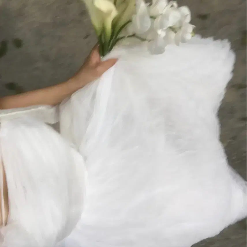 [BUNJANG] Floneu Cloud Dress M / 플로뉴 구름드레스 m (실착사진 O)