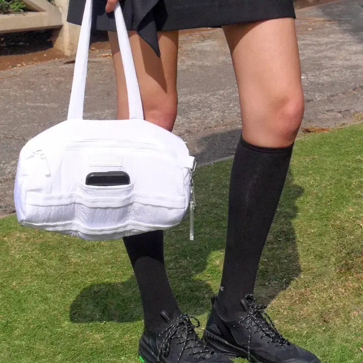 [BUNJANG] LOW CLASSIC Padded Nylon Shoulder Bag / 로우클래식 패디드 나일론백