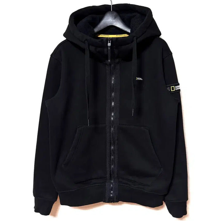 [BUNJANG] National Geographic Zipper Hoodie Jacket / [S,90]내셔널지오그래픽 와펜 후드집업 자켓 기모