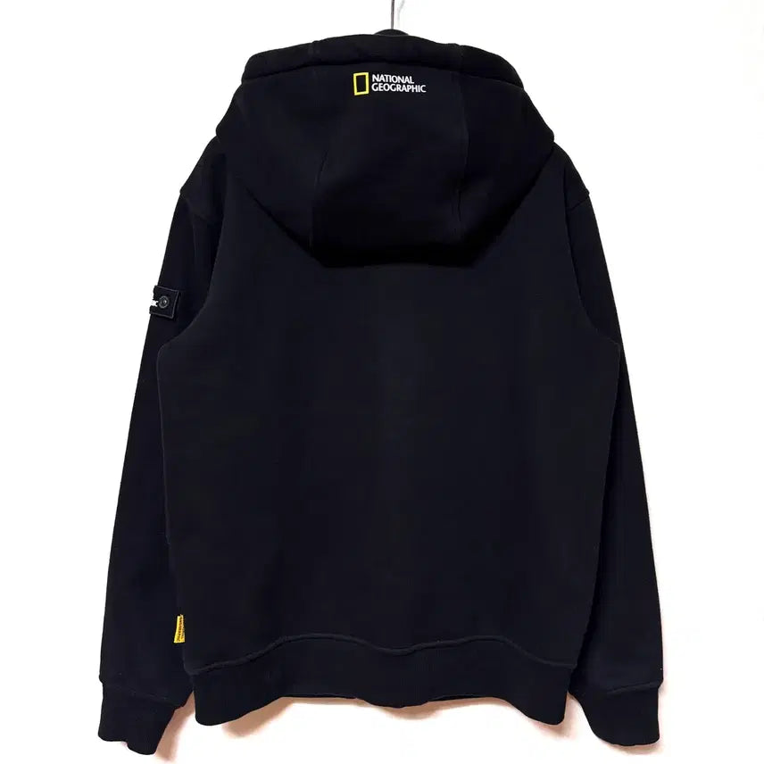 [BUNJANG] National Geographic Zipper Hoodie Jacket / [S,90]내셔널지오그래픽 와펜 후드집업 자켓 기모