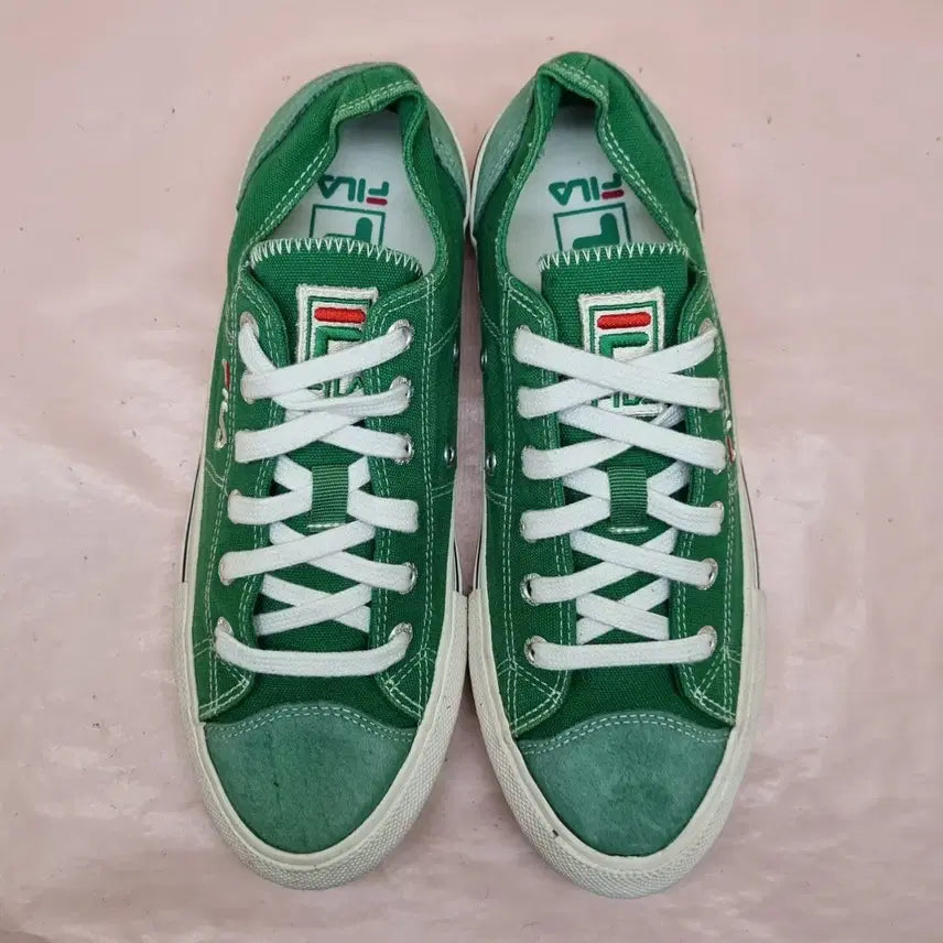 [BUNJANG] Fila Festivo91 Sneakers Green 240 / 휠라 페스티보91 그린 스니커즈240