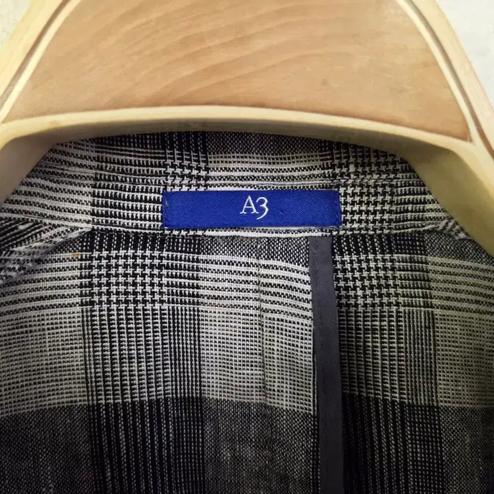 [BUNJANG] Rogadis Check Pattern 100% Wool Jacket / 로가디스A3 마100% 체크 자켓 105
