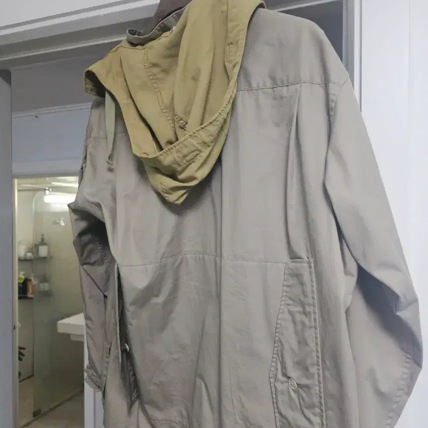 [BUNJANG] Engineered Garments Khaki Fishing Overshirt / Engineered Garments 카키 피싱 셔츠