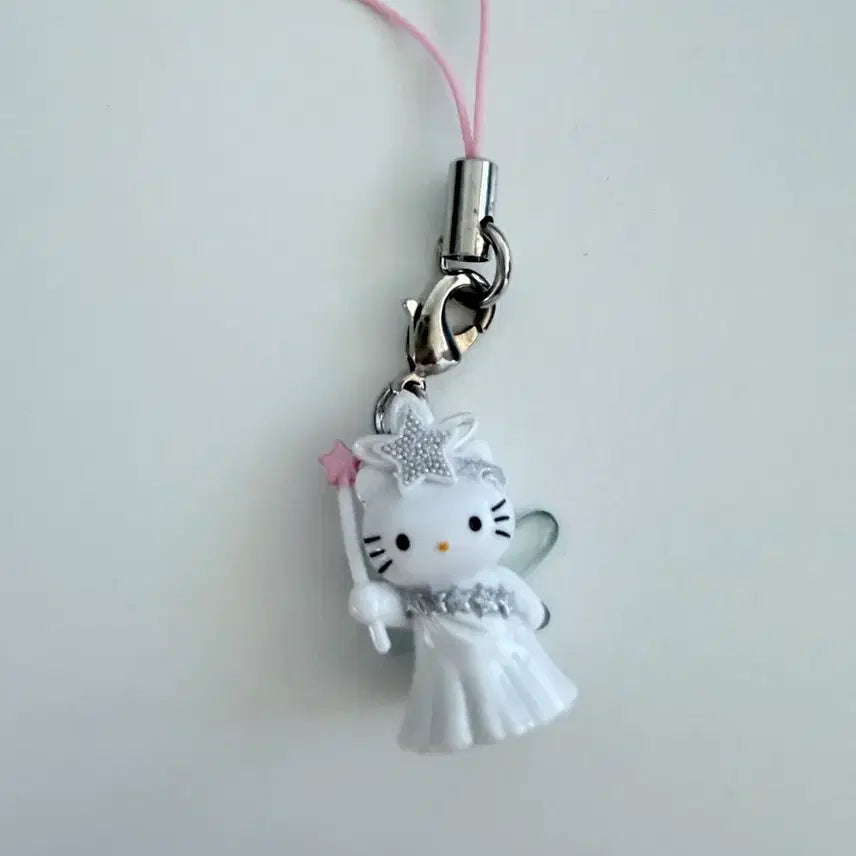 [BUNJANG] Sanrio Hello Kitty Classic Kitty Strap Charm / 산리오 키티스트랩 키티키링 고전키티