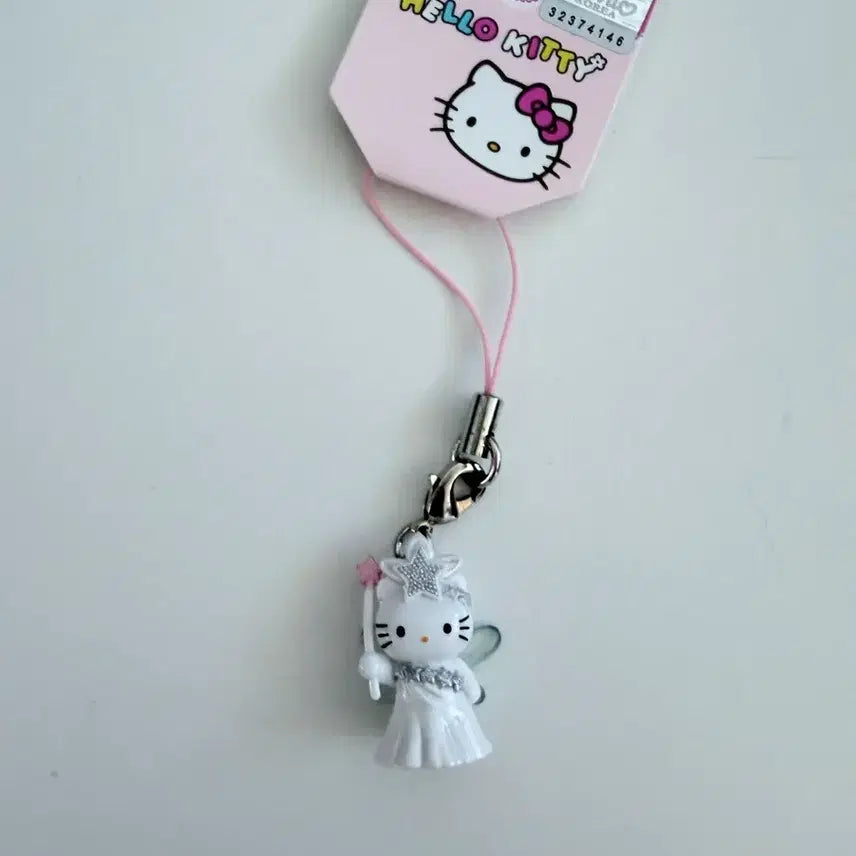 [BUNJANG] Sanrio Hello Kitty Classic Kitty Strap Charm / 산리오 키티스트랩 키티키링 고전키티