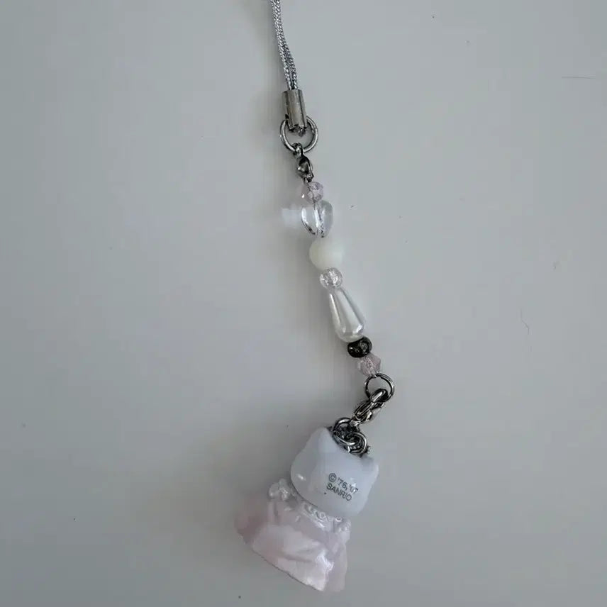 [BUNJANG] Sanrio Hello Kitty Classic Princess Kitty Strap Charm / 산리오 키티스트랩 키티키링 고전키티 공주키티