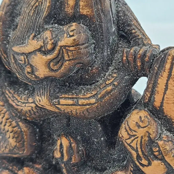 [BUNJANG] Wooden Dragon Statue / 용 조각상 나무 필가