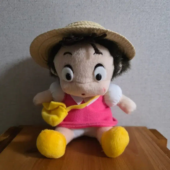 [BUNJANG] My Neighbor Totoro Mei Doll with Hat and Bag / 토토로 메이 인형 (모자 가방 포함)