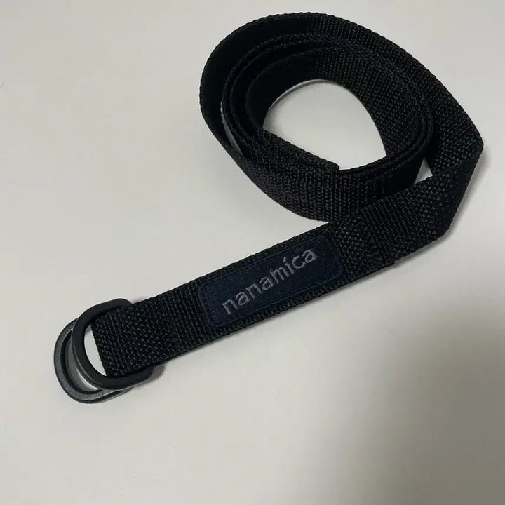 [BUNJANG] nanamica Tech Belt Black / 나나미카 테크벨트 블랙