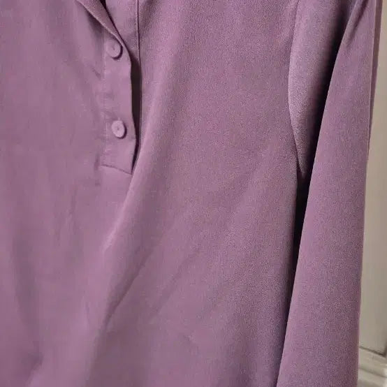 [BUNJANG] Burgundy Blouse - Size M / 블라우스 M