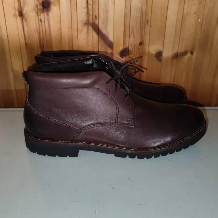 [BUNJANG] Rockport Marshall Brown Leather Chukka Boots 275mm Wide / 275mm 락포트 와이드 마샬 브라운 가죽 처커부츠
