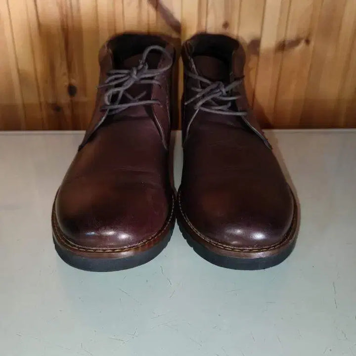 [BUNJANG] Rockport Marshall Brown Leather Chukka Boots 275mm Wide / 275mm 락포트 와이드 마샬 브라운 가죽 처커부츠