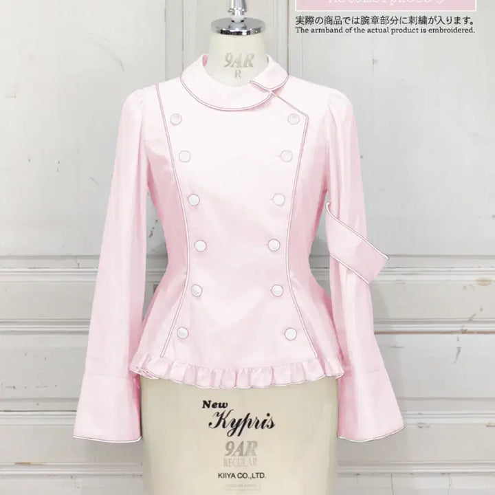 [BUNJANG] Metamorphose Nurse Blouse Pink / Metamorphose 너스 블라우스로리타 핑크