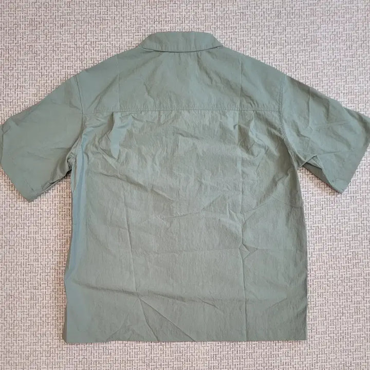 [BUNJANG] Eddie Bauer Short Sleeve Shirt L Khaki (New) / 에디바우어 반팔 셔츠 L 카키(새상품)