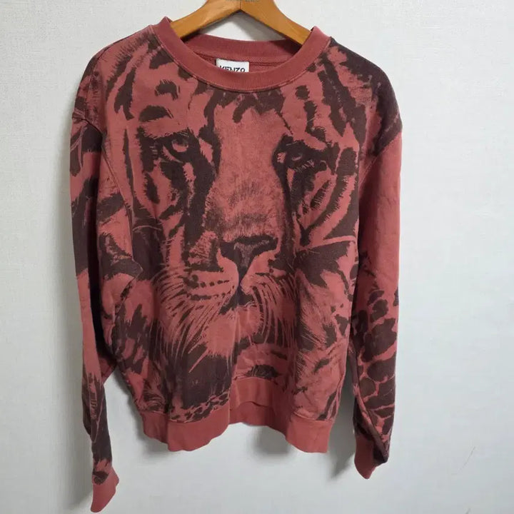 [BUNJANG] Kenzo 21FW Tiger All Over Print Sweatshirt (L) / [L] 겐조 21FW 타이거 올오버 프린트 맨투맨 (정품)