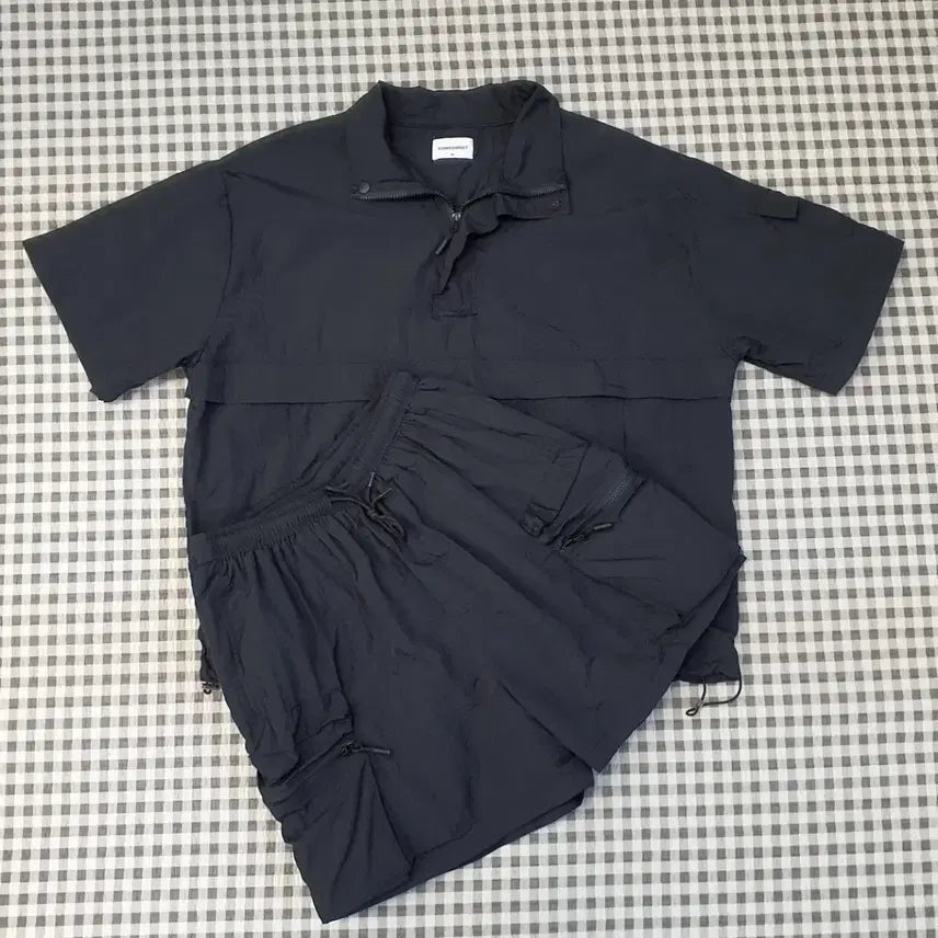 [BUNJANG] Comsonaut Nylon Setup Tracksuit / 꼼소넛 나일론 셋업 남자95~100  허리29~31