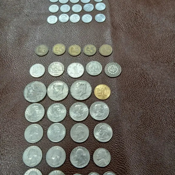 [BUNJANG] World Coin Collection (USA, Philippines, etc.) / 외국 동전 모음 (미국, 필리핀 외)