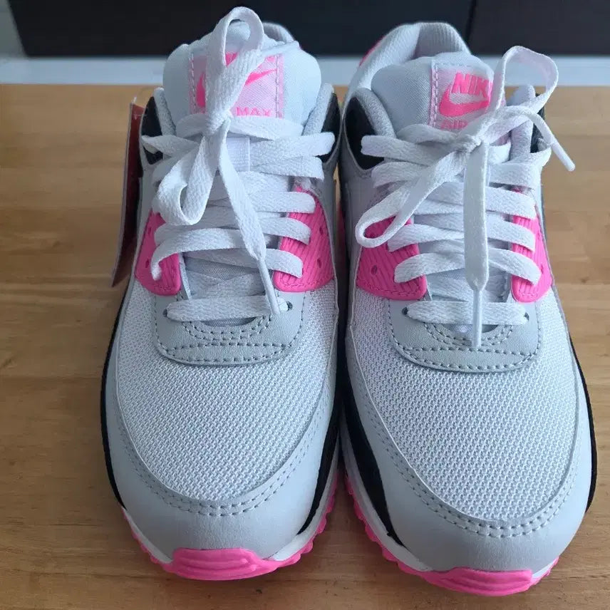 [BUNJANG] Nike Air Max 90 WMNS White/Pink Shoes / 나이키 에어맥스 90 화이트/핑크 새상품