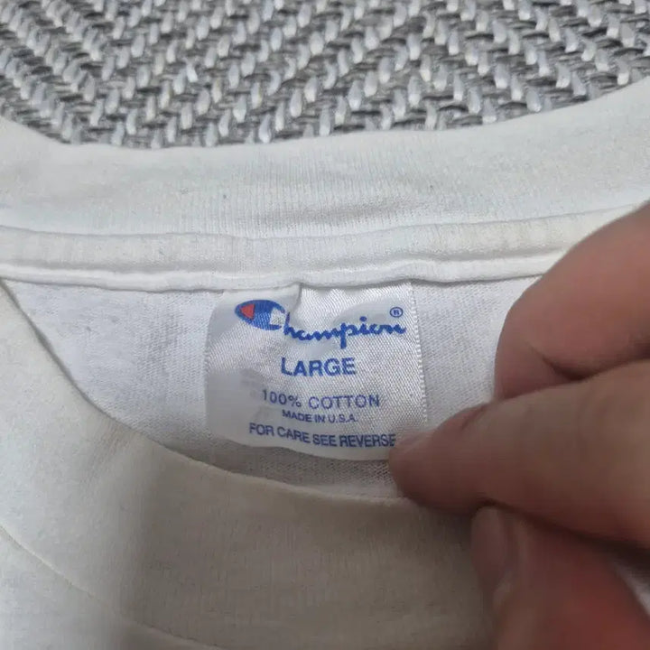 [BUNJANG] 90s Champion Atlanta Olympics Single Stitch T-Shirt (L) / 90s 챔피온 애틀란타 올림픽 싱글스티치 티셔츠 (L)