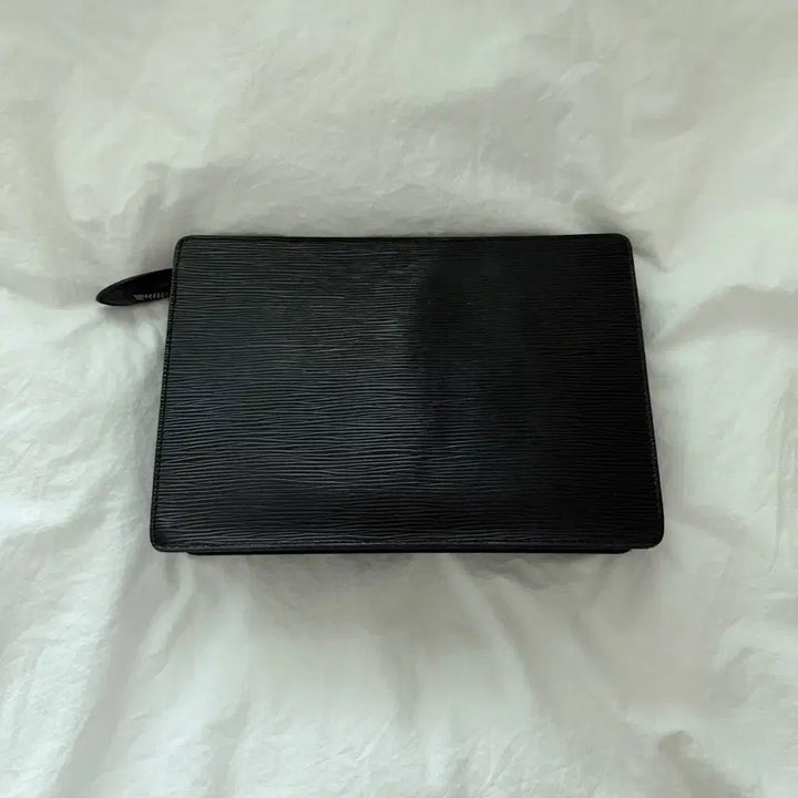 [BUNJANG] Louis Vuitton Pochette Homme Epi Leather Clutch Bag Black / 루이비통 포쉐트 옴므 클러치백 세컨백 에삐 블랙