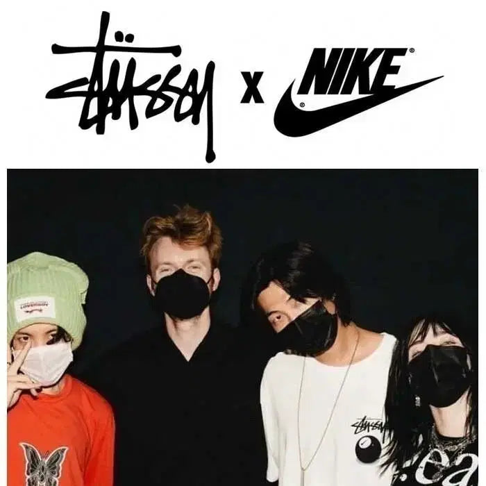 [BUNJANG] Nike x Stüssy Collaboration T-Shirt / 나이키 x 스투시 콜라보 반팔티