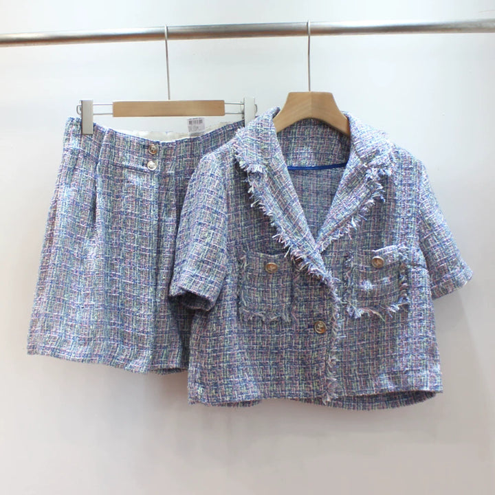 [BUNJANG] DEUEL Summer Top &amp; Bottom Set / 듀 엘 여름  상하세트