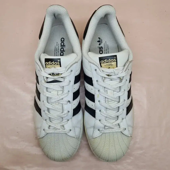 [BUNJANG] Adidas Superstar White/Black Sneakers 255 / 아디다스 슈퍼스타 흰검 운동화255