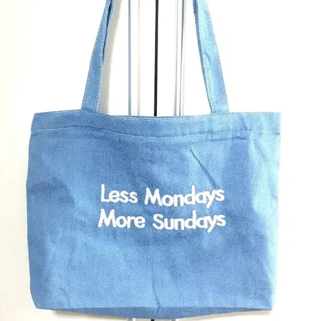 [BUNJANG] Light Wash Denim Eco Bag / 연청 데님 에코백