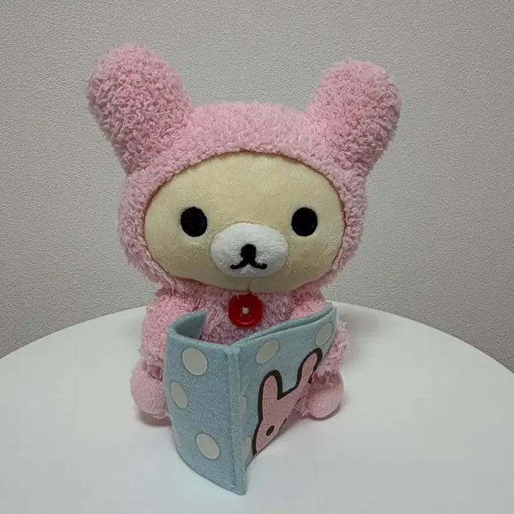 [BUNJANG] Classic Rilakkuma Pink Plush Doll / 고전 보는우사기 코리락쿠마