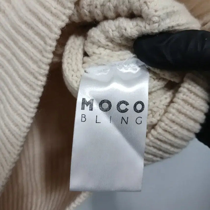 [BUNJANG] Mocobling I Love Knit Zip-Up Knit Vest Ivory / 모코블링 아이러브니트 집업 니트 베스트 아이보리