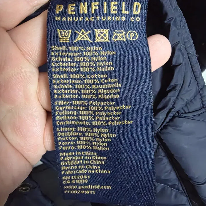 [BUNJANG] Penfield Diamond Quilting Corduroy Trim Jacket / [M] 펜필드(Penfield) 코듀로이 배색 다이아몬드 퀼팅 자켓