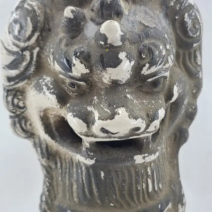 [BUNJANG] Haitai Motif Ceramic Oil Lamp / 해태상 도자기 등잔