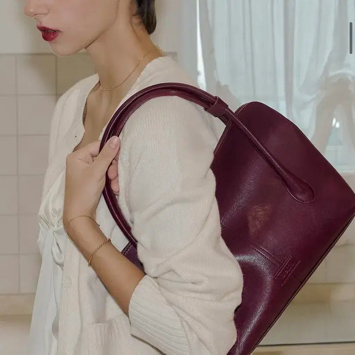 [BUNJANG] Denu Petit Bag Burgundy / 데누 가방 마멜디 프티 가방
