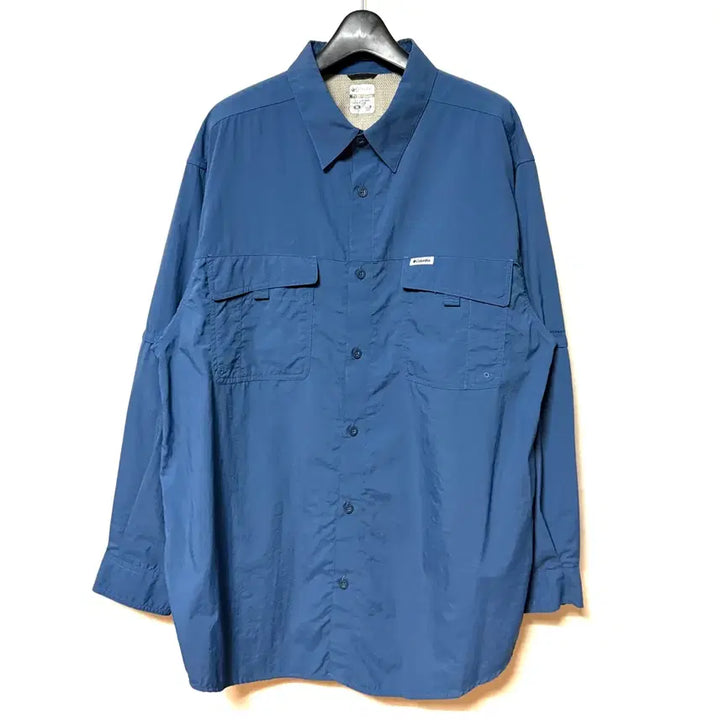 [BUNJANG] Columbia Woven Windbreaker Shirt / [XL,105]컬럼비아 우븐 셔츠 남방 바람막이