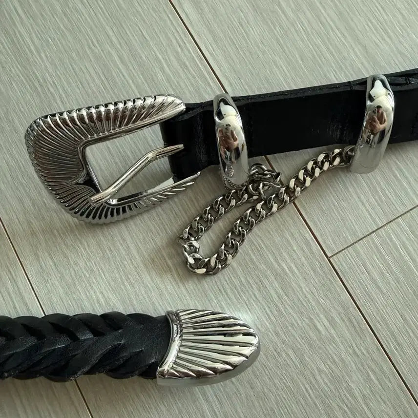 [BUNJANG] JIEDA Western Belt / JIEDA 지에다 WESTERN BELT 웨스턴 벨트