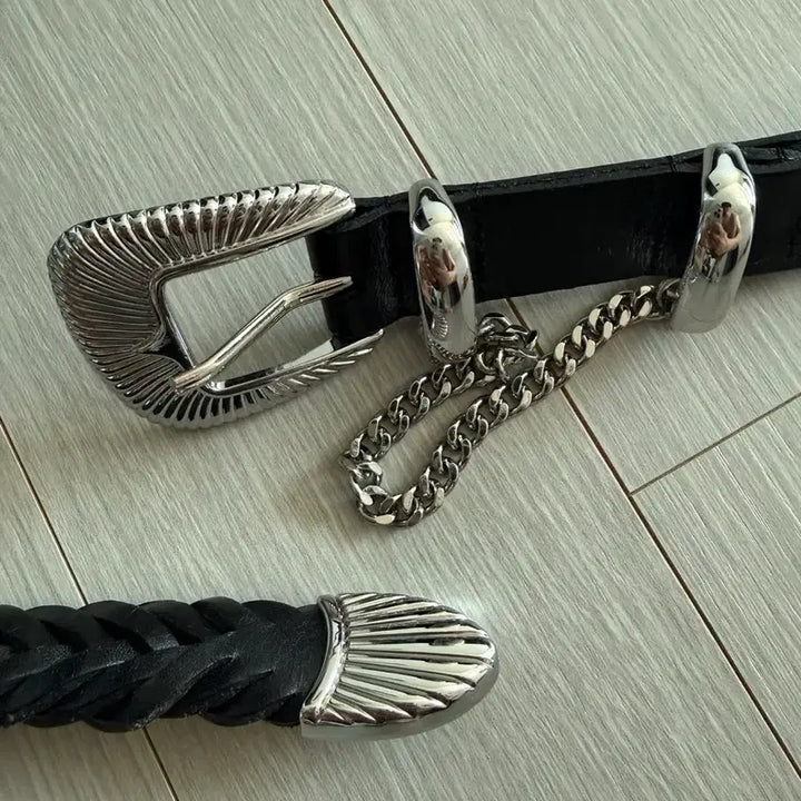 [BUNJANG] JIEDA Western Belt / JIEDA 지에다 WESTERN BELT 웨스턴 벨트